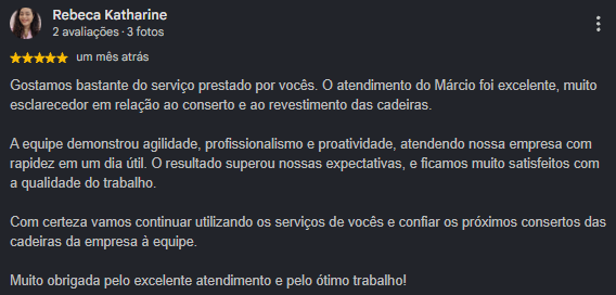 Depoimento de cliente