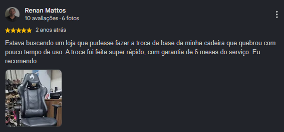 Depoimento de cliente
